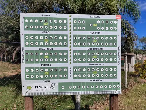 Fincas de la Florida, Zarate
