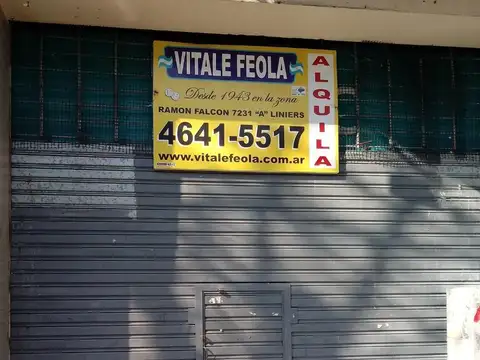 LOCAL IMPECABLE EN LINIERS A METROS R. L. FALCÓN Y SHOPPING 