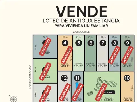 Terreno en Venta, FOT 0,35