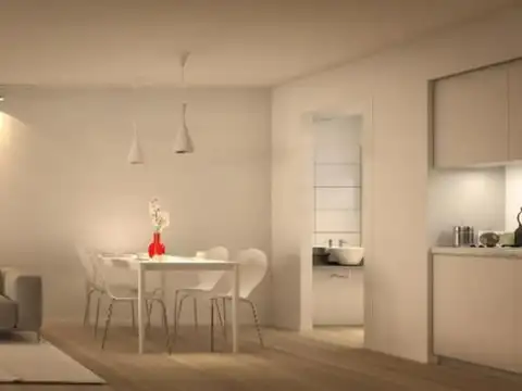 Departamento Monoambiente con 1 baño