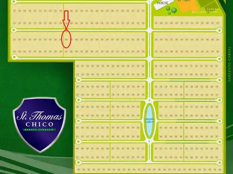 LOTE INTERNO VENTA SAINT THOMAS CHICO 1000 METROS