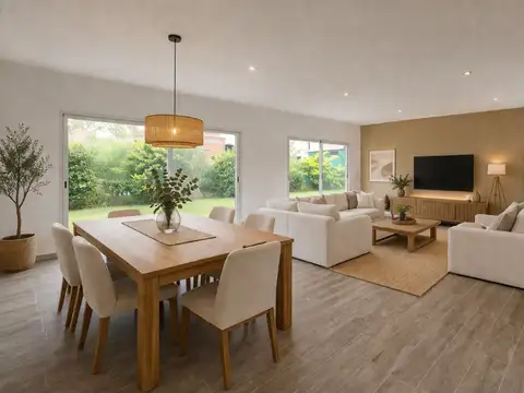 VENTA CASA LOS ARCES PILAR, 3 DORM, APTO CREDITO