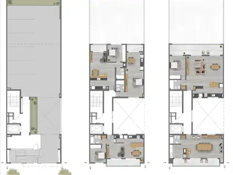 Departamento 2 ambientes con 1 baño