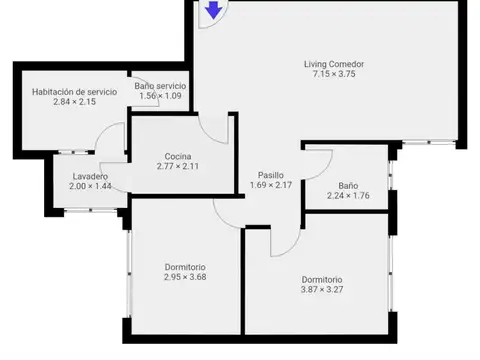 Departamento en Venta en Botanico, USD 138.000