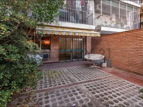 Amplio 2 ambientes con Patio y Parrila en el epicentro de Belgrano