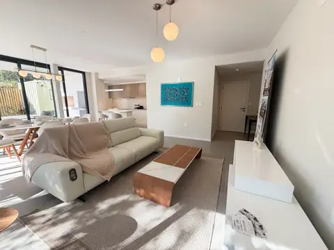 Departamento 2 ambientes con 2 baños