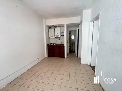 Departamento 2 ambientes con 1 baño