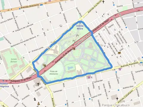 Terreno en Venta en Parque Chacabuco, USD 190.000