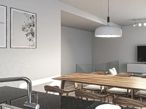 Departamento Monoambiente con 1 baño