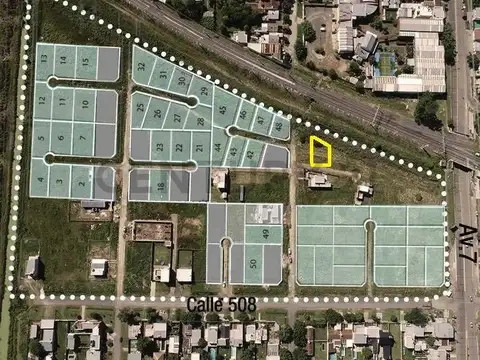 LOTE PH EN VENTA - 508 ENTRE 6 Y 7