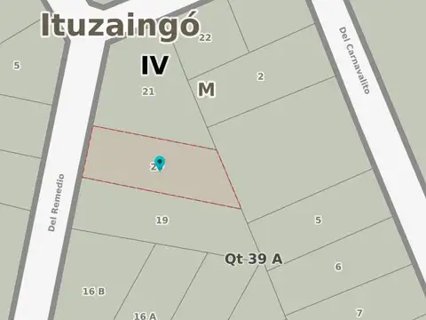 Terreno en Venta de 939,0 m2