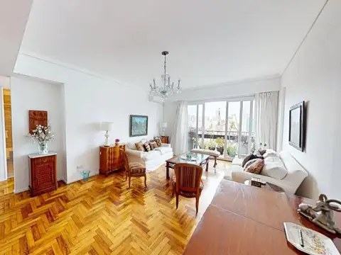 Semipiso 3 Ambientes con Balcón y Vista Abierta en Recoleta
