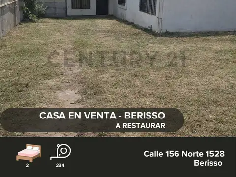 Casa en Venta en Berisso