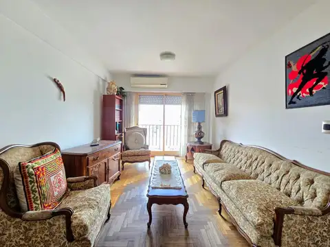 Departamento 3 ambientes con 2 balcones en Ramos Mejía