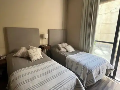 Departamento 2 ambientes con 2 baños