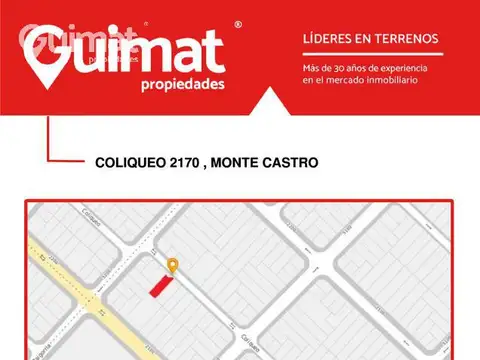 Terreno en Venta en Monte Castro, USD 280.000