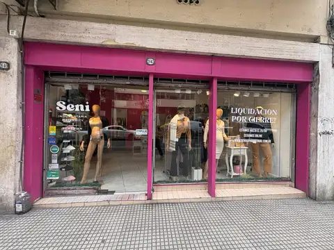 Local comercial sobre av. córdoba. recoleta