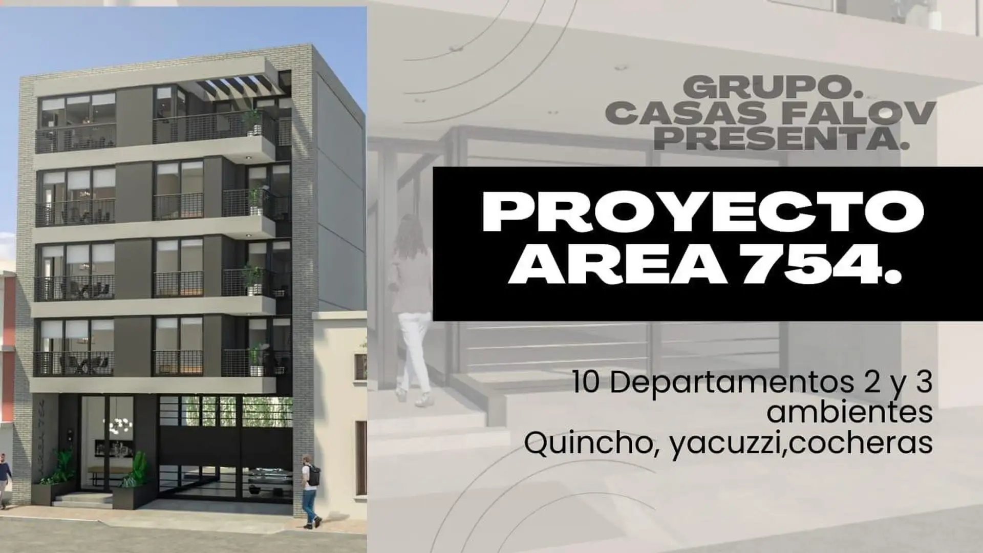 Edificio en Pozo, Departamentos de 2 amb. La Perla