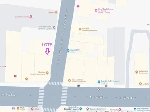 Excelente Terreno en Palermo (11 x 16 mts) - 1570 m2 vendibles