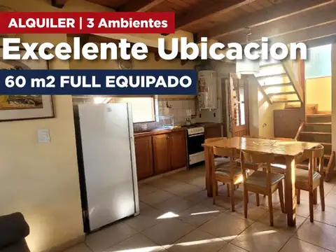 ALQUILER 3 AMBIENTES
