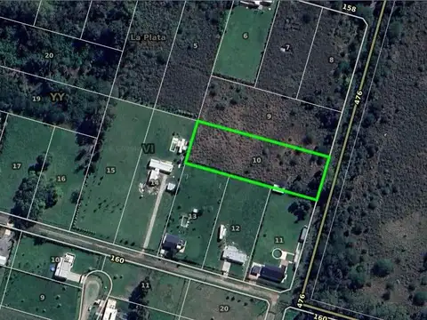 Terreno en venta City Bell 4800 m2