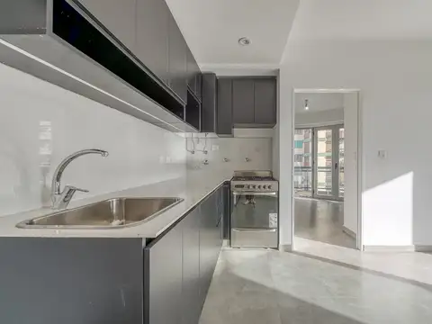 Departamento 2 ambientes con 1 baño