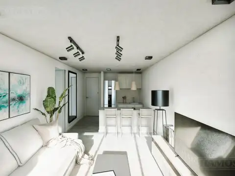 Departamento Monoambiente con 1 baño