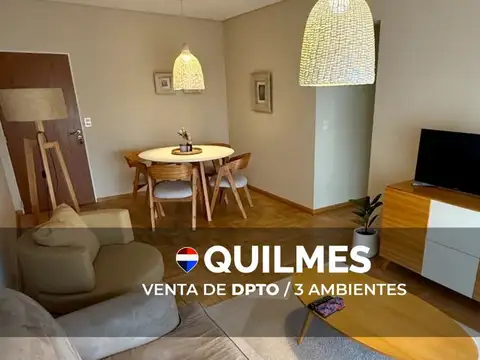 VENTA DPTO 3 AMB QUILMES