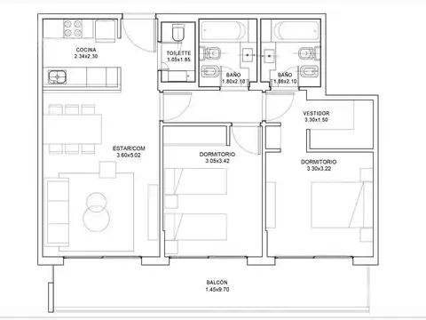 Fitz Roy y Charcas 5º
