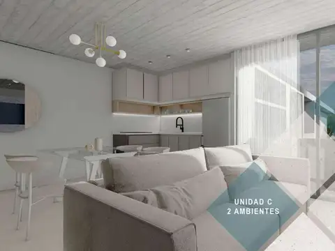 Departamento en Venta de 2 ambientes