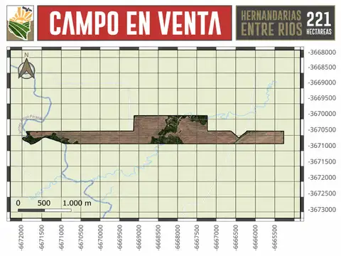 Venta Campo 221 Ha Hernandarias Entre Ríos Agrícola 76% Aptitud