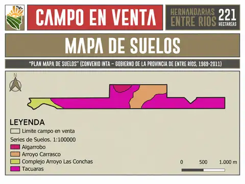 Campo en Venta Agrícola