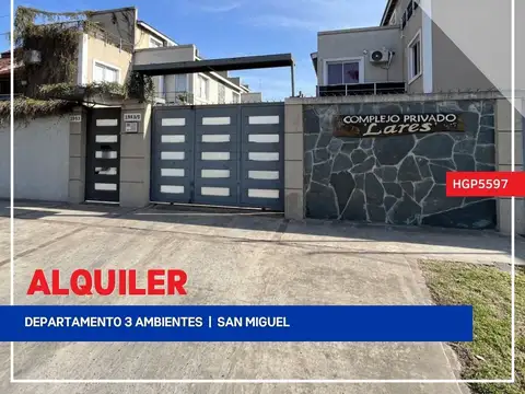 Departamento - Alquiler - Argentina, San Miguel - Vicente Lopez 1953