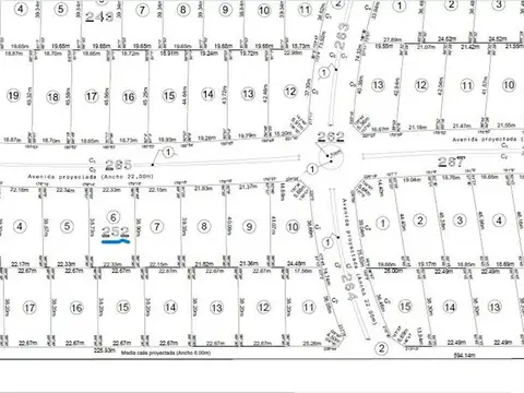 Terreno en Venta de 866,0 m2