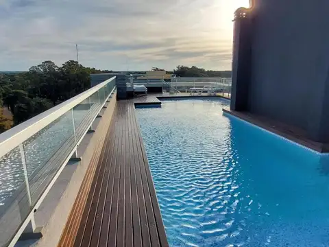 Departamento 2 ambientes con piscina en Pinamar