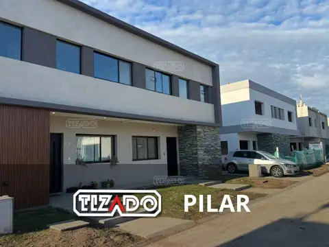 Barrio Privado Casa en duplex 4 ambientes con Jardin. Venta. SpringPark, Pilar, Zona Norte