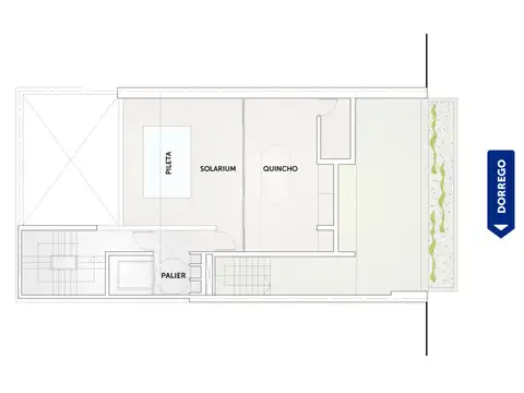 Dorrego 100, Piso 3