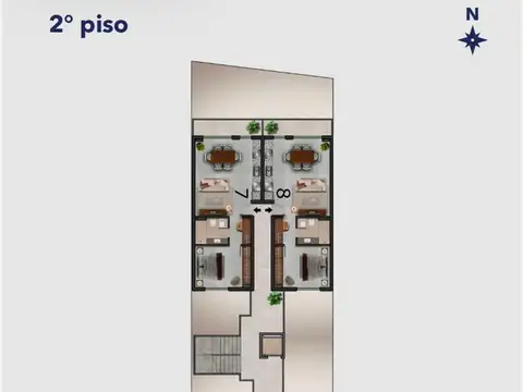 Departamento en Venta de 3 ambientes