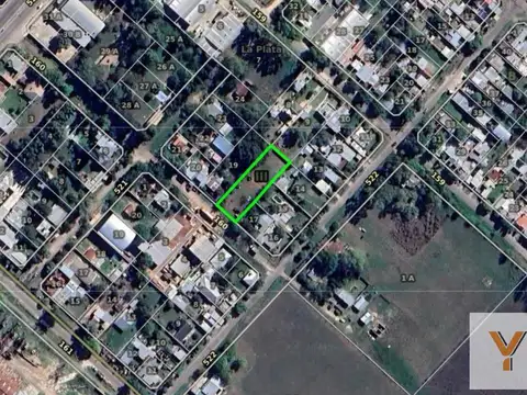 Terreno en Venta 20  mts Frente