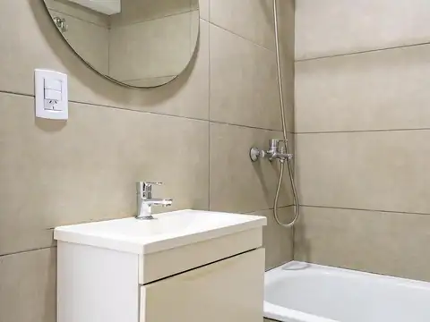 Departamento Monoambiente con 1 baño