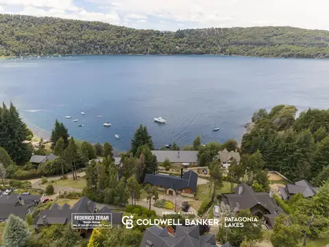 Residencia premium con acceso al lago y vistas panorámicas excepcionales  Valle Escondido Bariloche