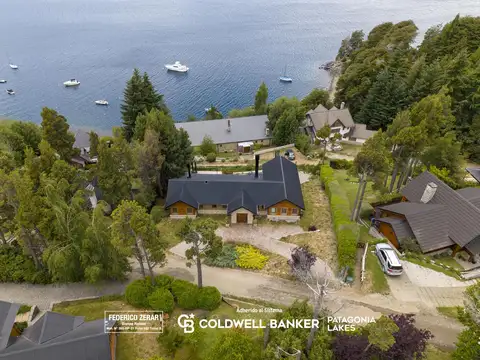 Residencia de lujo con acceso al lago y vistas panorámicas excepcionales  Valle Escondido Bariloche