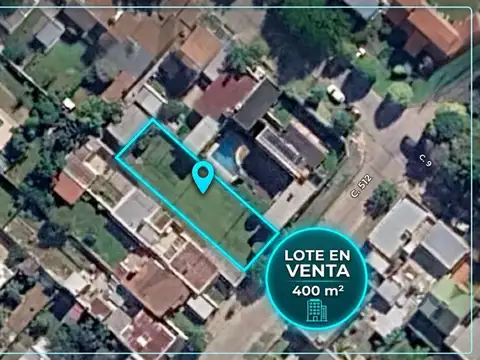 Terreno en venta La Plata escriturado 400m2