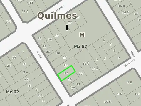 Terreno en venta en Centro