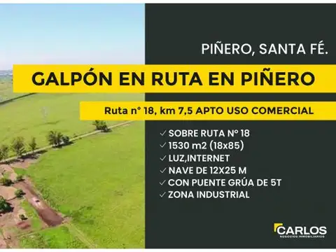 Galpón en Venta en Piñero, Rosario
