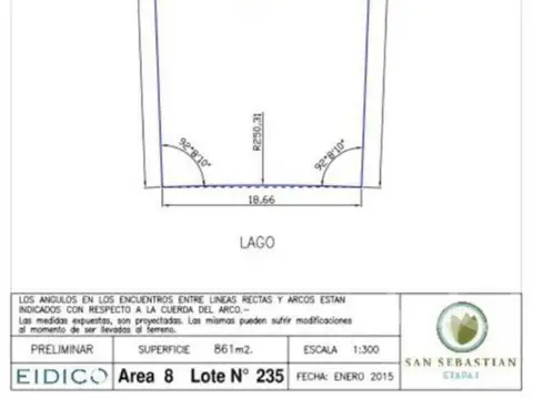 Terreno en Venta en San Sebastian, $ 40.000