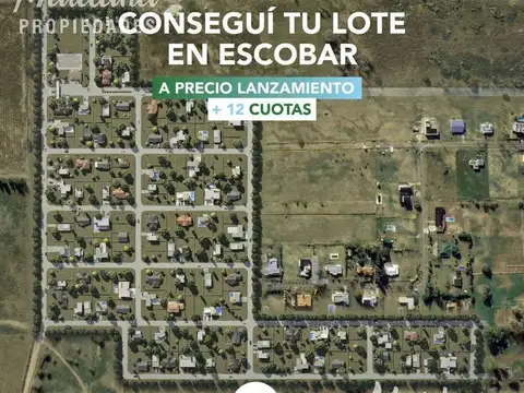 Oportunidad! Loteo "El aterrizaje", anticipo publicado   48 cuotas