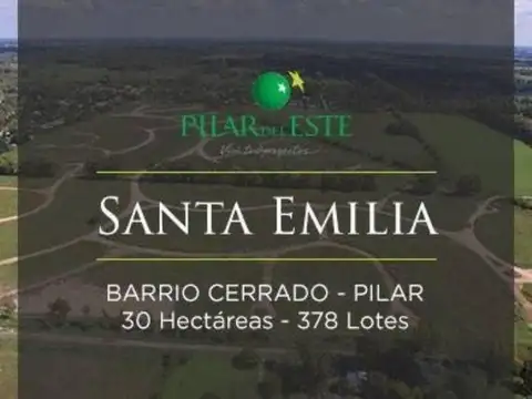Mlm. Oportunidad! Hermoso Lote En Santa Emilia, Pi