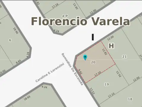 Venta lote en Cruce Varela