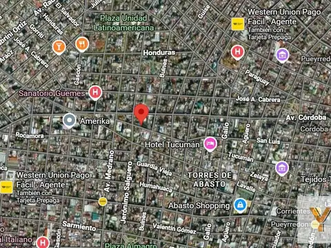 Tucumán e/ Jeronimo Salguero y Bulnes